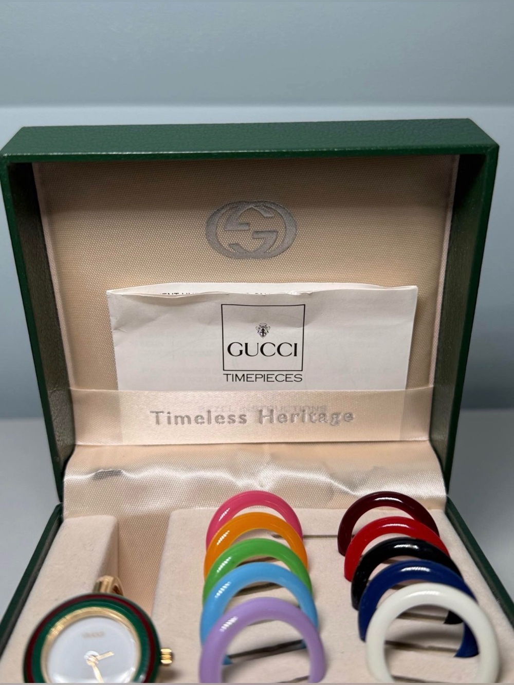 Authentic Gucci 11/12 Bezel Watch Set - Message me for More Photos/Pricing - Picture 14 of 16